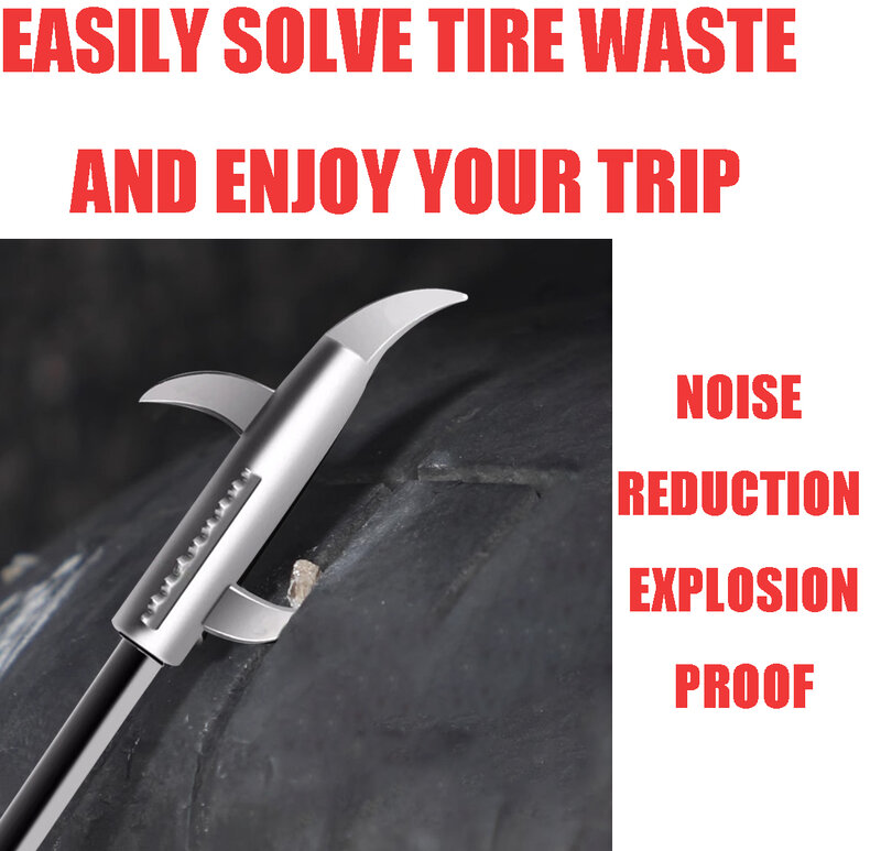 Car Tire Rock Cleaning Hook Multifunctional Tire Cleaner  Stone Tool Prevent Flat Tire Rock Cleaning Device High Quality