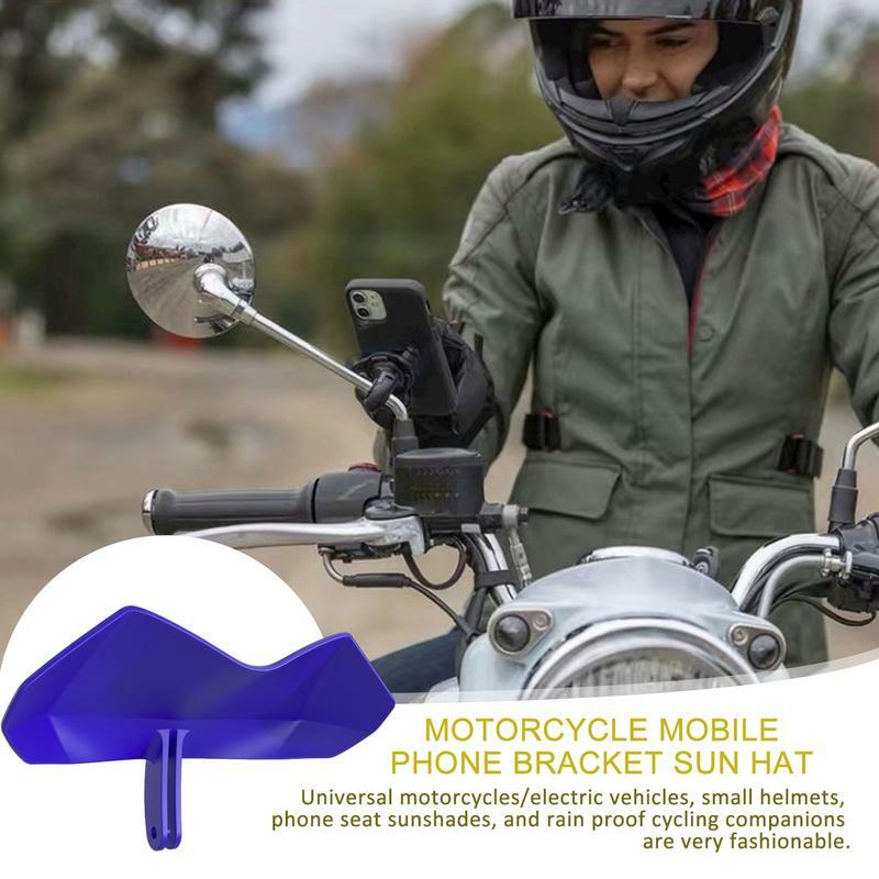 Phone Sun Visor Adjustable Phone Sun Hood Cell Phone Sun Shade Motorcycle Accessories Phone Stand Sun Visor Phone Mount Sunshade
