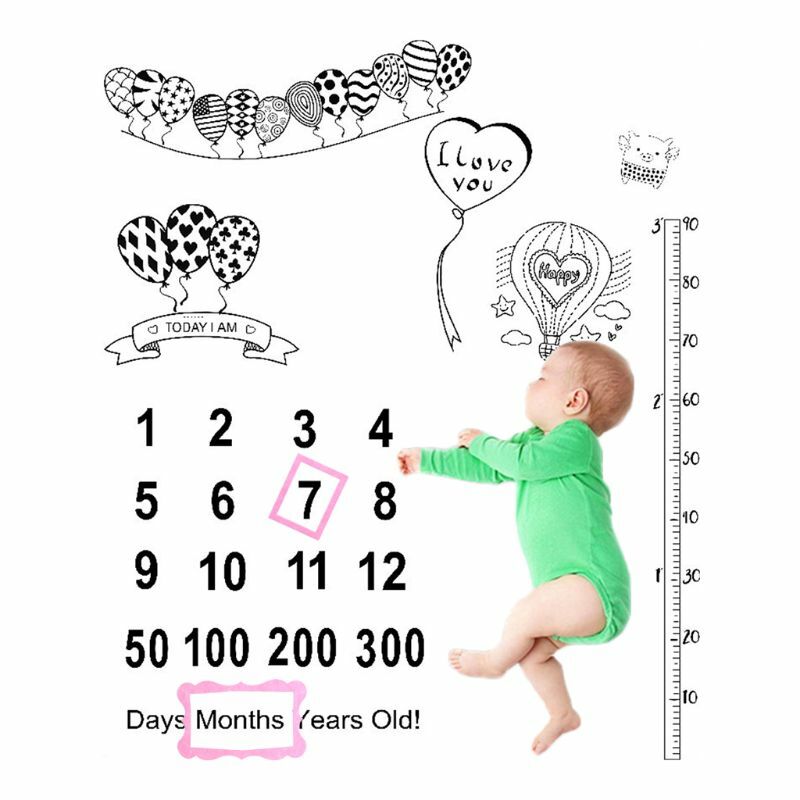 Фетровая рамка для новорожденных, одеяло, реквизит для фотосъемки, рамка может круглой ткани, дата, круг, дата