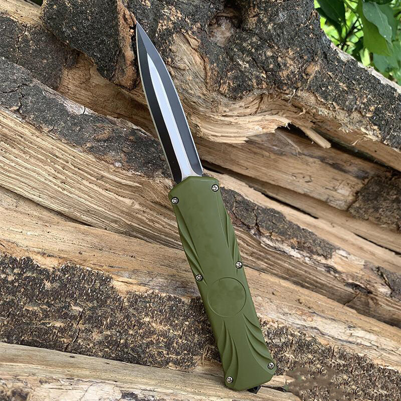 Nova caça ao ar livre sobrevivência faca militar segurança-defender portátil edc ferramenta de acampamento facas de bolso tático