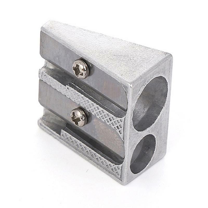 Pencil Sharpener Magnesium Metal Graphite Pencils Sharpener Office Supplies Stationery Accessories For Students And