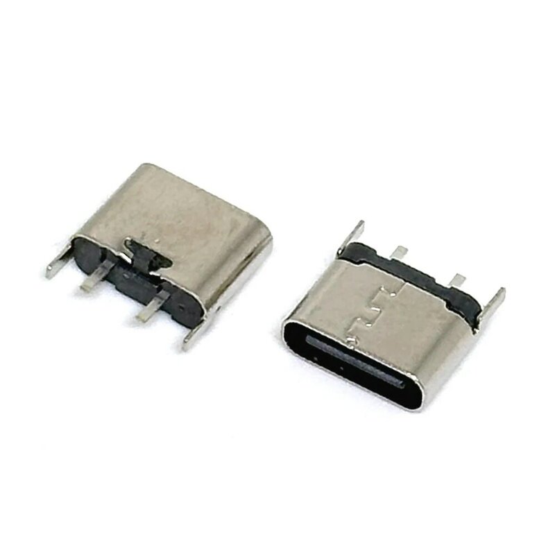 1-30 Stuks TYPE-C Micro Usb Smt Connector Verticale Plug-In Board 2 Pin Jack Socket Vrouwelijk Voor Mp3/4/5 Andere Mobiele Tabletels