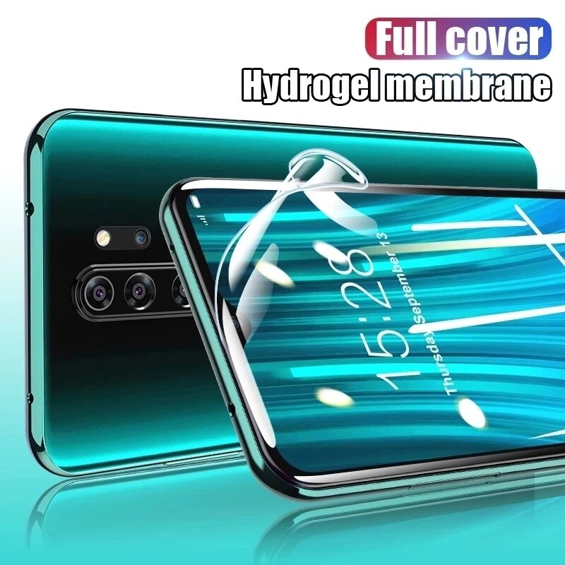 3Pcs Full Cover Hydrogel Film per Xiaomi Poco M3 M4 X3 Pro Screen Protector per Poco X3 NFC F3 GT F1 F2 Pro protettivo non vetro