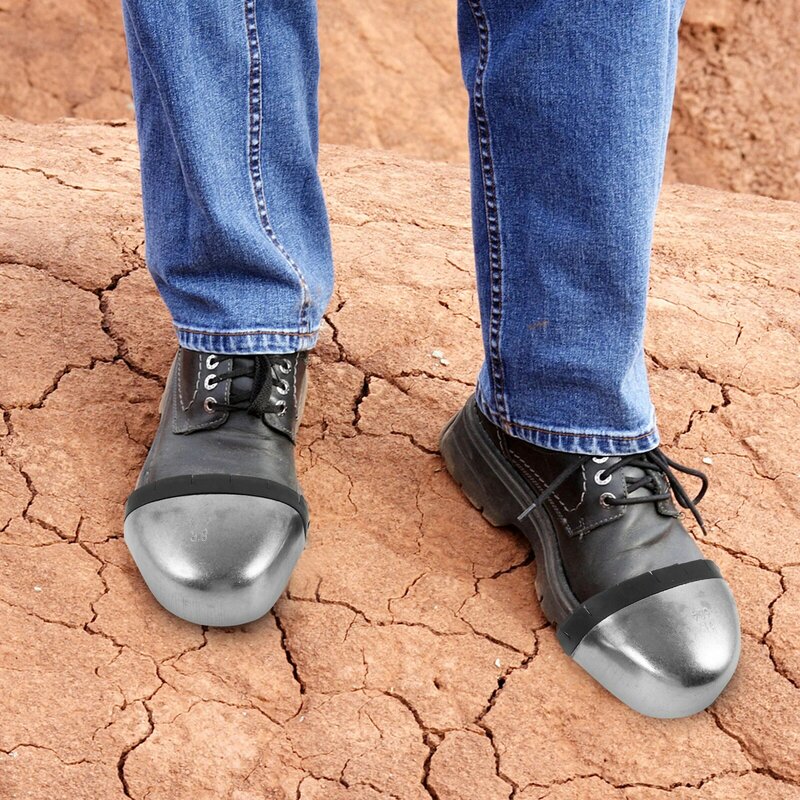 1 para pokrowców na palce buty robocze wskazówki dla dorosłych buty ochraniacz palców u stóp ochraniacze na buty (rozmiar 40)
