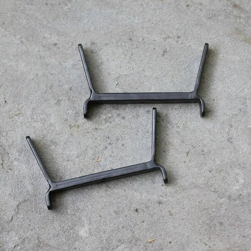 黒粉体塗装錬鉄製フラワーボックスブラケット、耐候性、簡単な取り付け、4 "h、2" 、6 "、6.75"