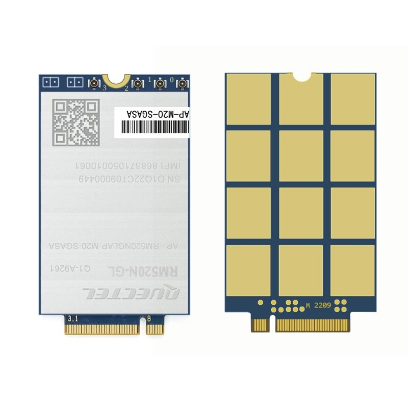 Tarjeta red RM520N-GL Módulo 5G NR Sub-6GHz mmWave para dispositivos habilitados para MIMO