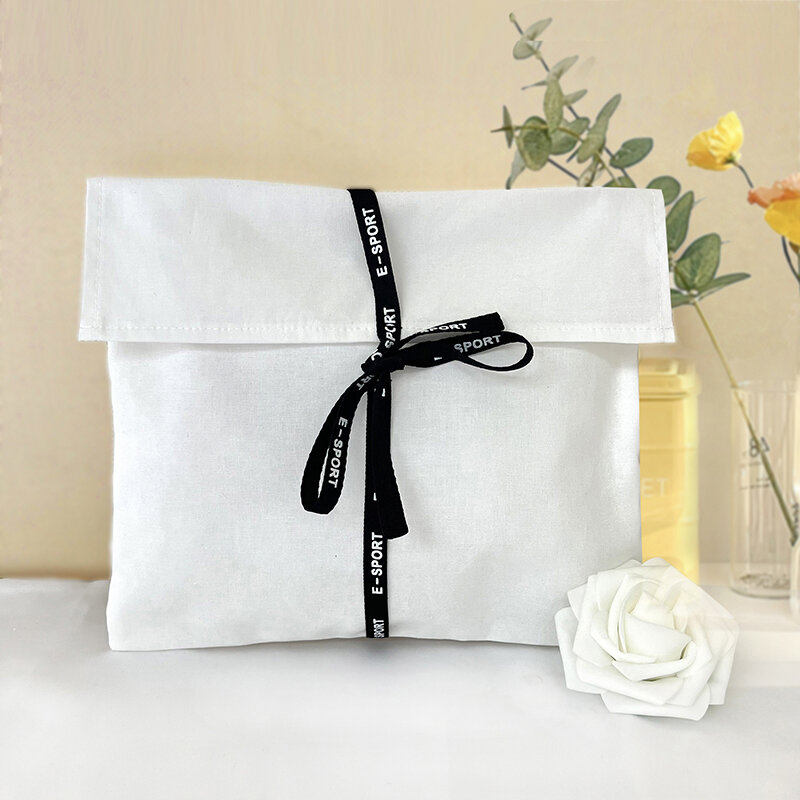Kunden spezifisches Produkt 、 heißer Verkauf OEM Baumwolle Umschlag Tasche benutzer definierte Band, neues Design Umschlag Tasche, Umschlag Stoff Tasche für Packagi