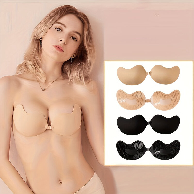 Lifting Silicone Nipple Covers, Invisible Self-Adhesive Push Up Nipple Pasties, Women's Lingerie & Underwear Accessories
