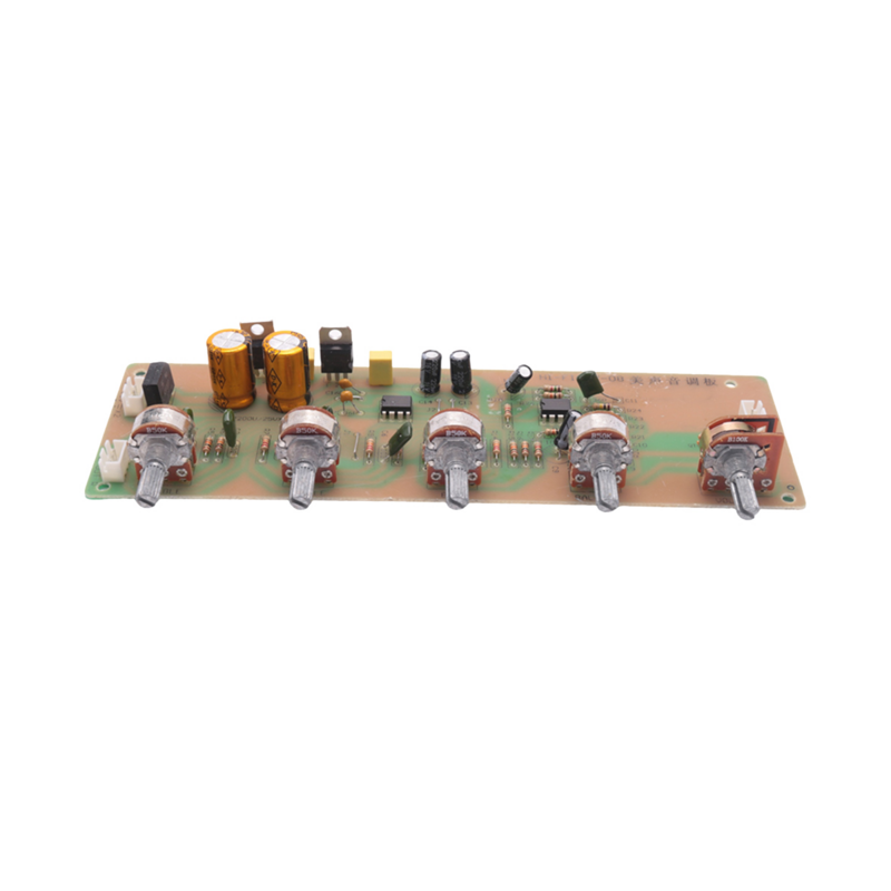2.0 Hifi Audio Preamplifier Board Midrange Treble Balance Adjustable Audio Preamp Board with Tone Control