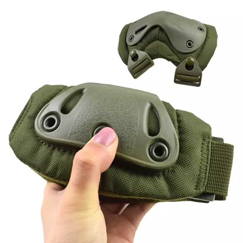 Ginocchiera tattica CS protezione militare Army Airsoft Outdoor Sport caccia ginocchiera equipaggiamento di sicurezza ginocchiere protettive