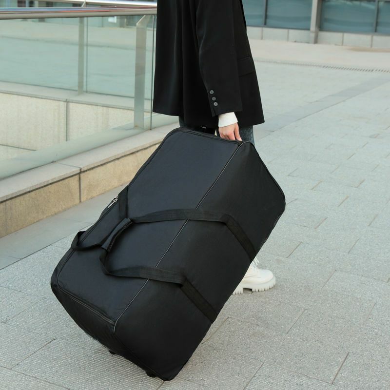 Складное колесо сумки багаж сумка для хранения с колесами большой емкости переноска для багажа расширяемый чемодан на колесиках