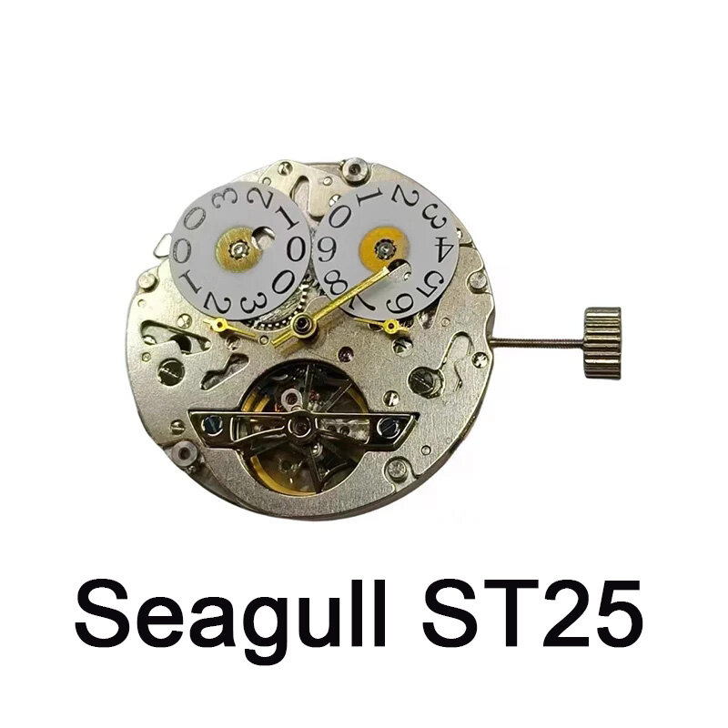เทียนจินการเคลื่อนไหวของ ST2525เคลื่อนไหว5มือ12นาฬิกา ST25ปฏิทินกลไกอัตโนมัติ