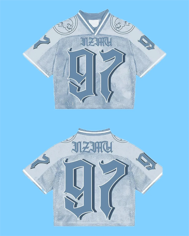 2024 Argentina Jersey estate uomo e donna Street Casual allentato Retro Y2K felpa pro choice t-shirt oversize top