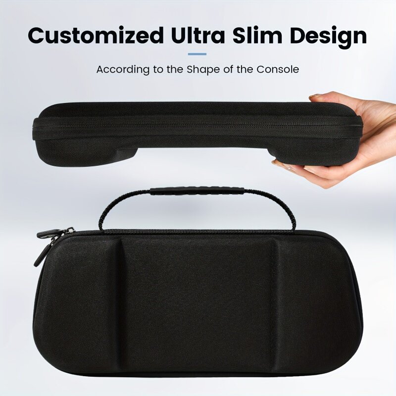 Hard Carrying Case For Rog Ally Console,Compatible With Rog Ally Handheld Travel Protective Handbag EVA Shockproof Storage Bag