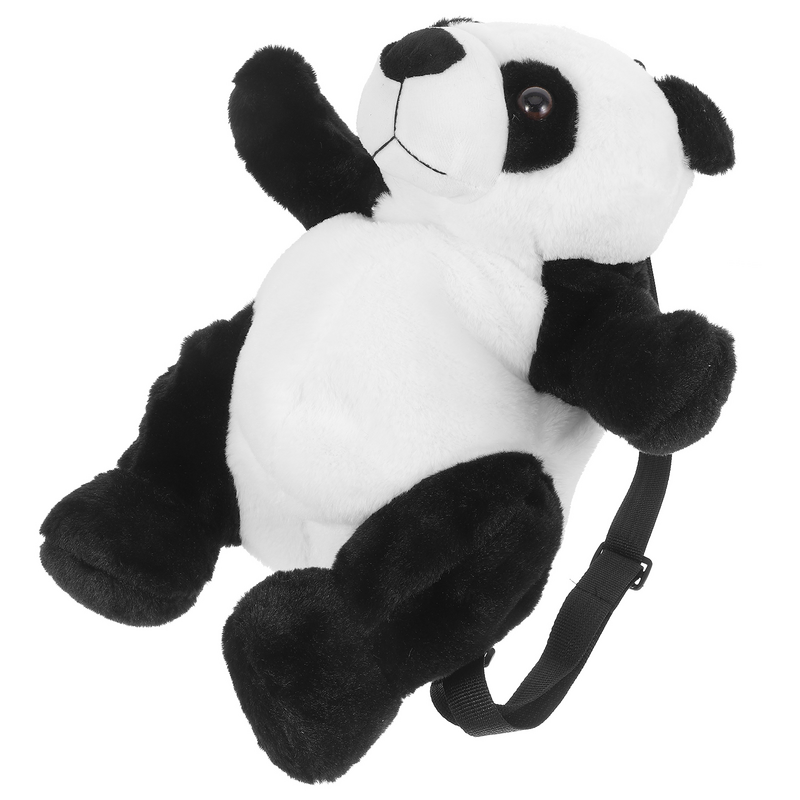 Small Panda Backpack Lovely Panda School Bag Portable Kids Backpack Novelty Schoolbag