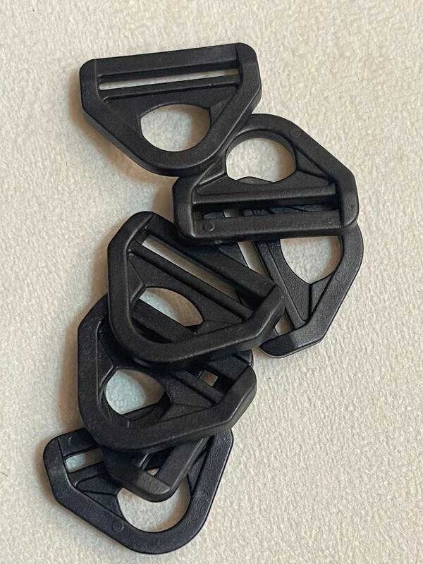 Пластиковое D-образное кольцо для брелока для ключей, тактический подвесной крючок для рюкзака