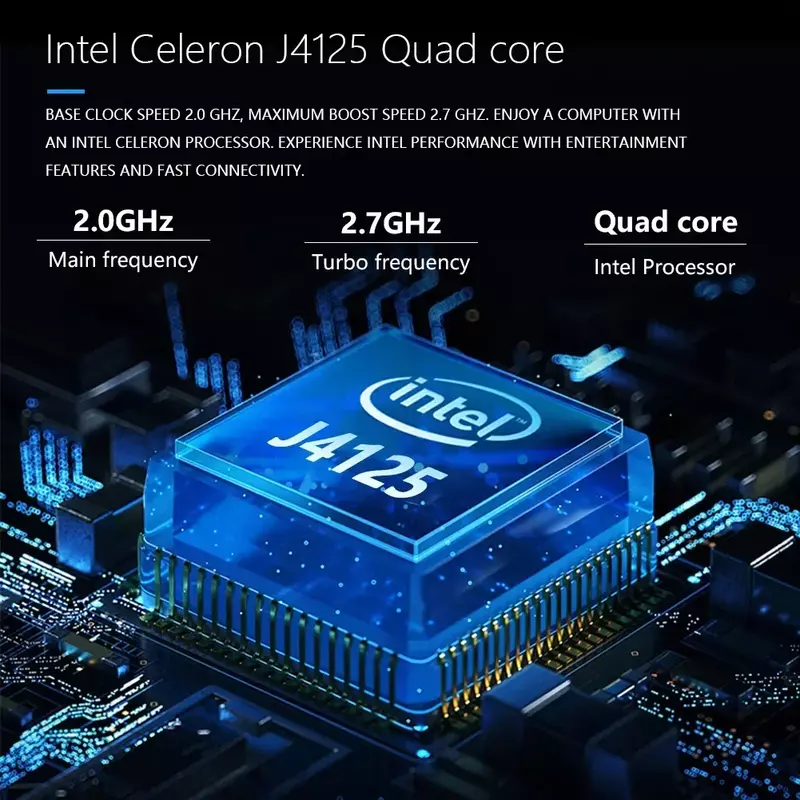 Carbayta โน้ตบุ๊ค J4125 Intel โน้ตบุ๊คสำหรับธุรกิจโน้ตบุ๊ค Win10 11 Pro 15.6นิ้ว Intel WiFi พอร์ต HDMI