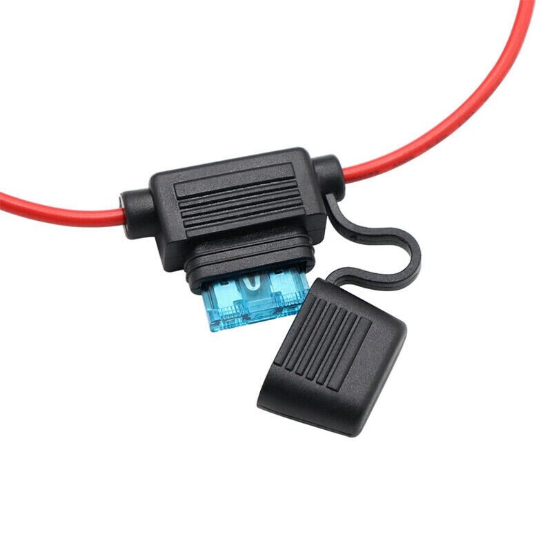 12V20A Modified 6-Position Carbon Fiber Panel Switch Stainless Steel Button Switch With Red Light For RV Boat
