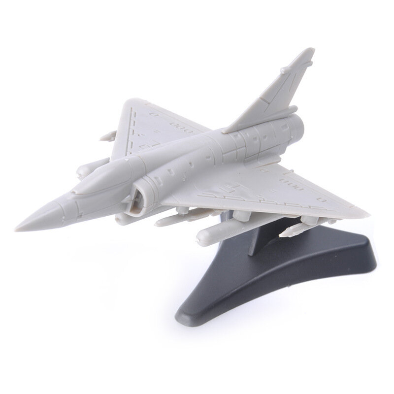 Fighter Jets Bomber Avião Modelo, Montagem Brinquedos, Building Tool, Armas Militares, A19, J-6, J-7, 1:144, 4 pcs por conjunto