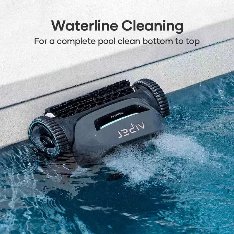 (2024 New) AIPER Seagull Pro Lite Cordless Robotic Pool Vacuum Cleaner, Wall Climbing Pool Vacuum Lasts up to 150 Mins