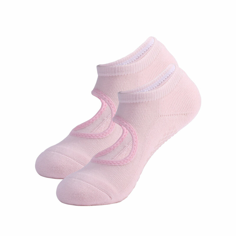 1 Pair Yoga Sock Girls Solid Color Socks Fitness Cotton Summer Hosiery
