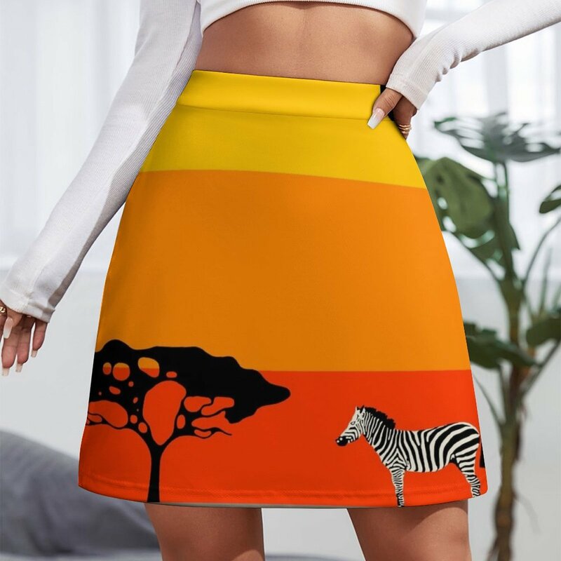Zimbabwe (v1) Mini Skirt korean luxury clothing kawaii clothes Dresses