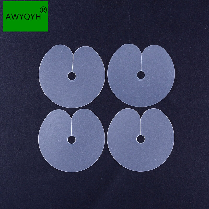 50pcs Round scalp protector hair extension shield disks logo for Hair Extension Styling Tools