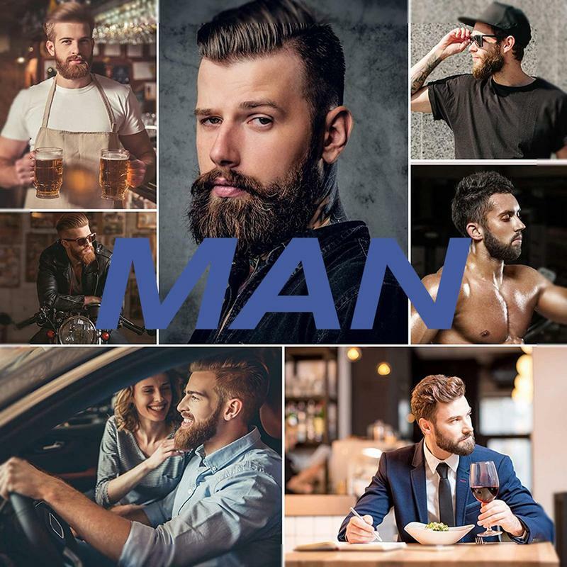 Beard Growth Oil For Men Beard Growth Serum 30ml Beard Growth Serum For Men Promote Beard Regrowth Full Longer Thick Masculine