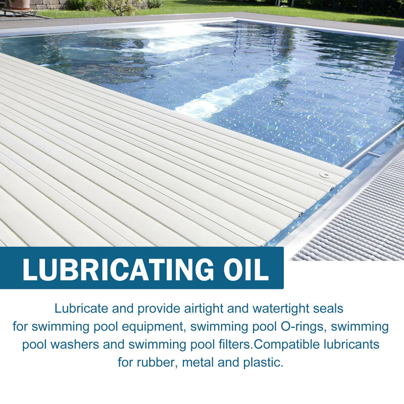 Lubrificante O-ring per piscina da 50g lubrificante per la pulizia dei metalli della piscina per uso domestico lubrificante multifunzionale per la rimozione della ruggine