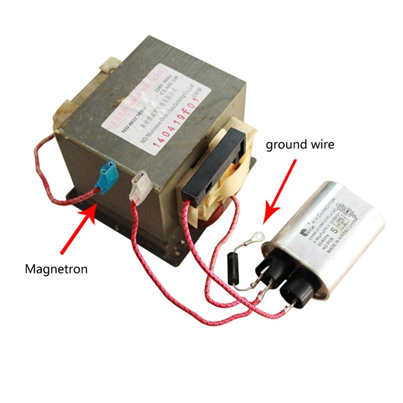 1 pieza Cable con fusible para horno microondas alto voltaje 5KV 0.7A 220V accesorios para microondas Envío Directo