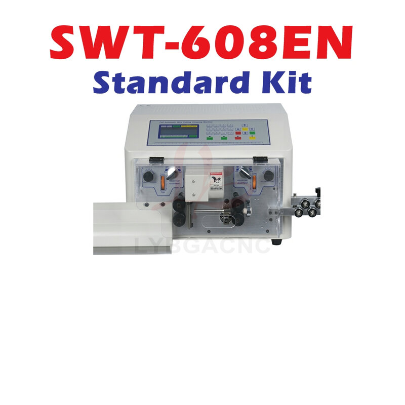 Máquina peladora de cables automática, pelador de SWT-508ES, 0,1 a 8 mm2, AWG28-AWG8, pantalla táctil, cortadora eléctrica, pelacables