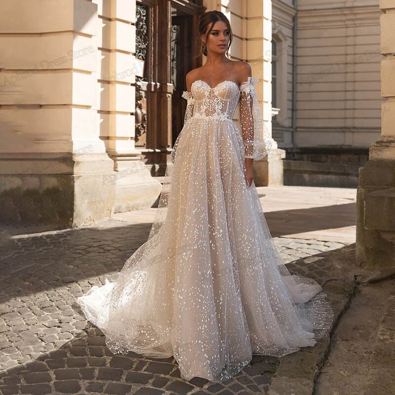 Женское свадебное платье It's yiiya, белое винтажное платье трапециевидной формы из тюля с открытой спиной на лето 2019