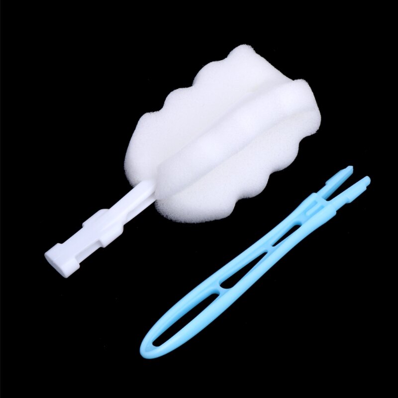 Baby Bottle Cleaner Brushes Newborn Baby Cup Clean Long Handle Milk Bottle Glass Tube Cleaning Brush Home