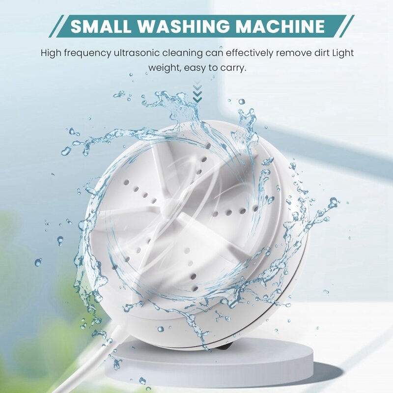 Persönliche Rotations waschmaschine, tragbare Ultraschall turbinen technologie, Schmutz waschmaschine für Familien reisen