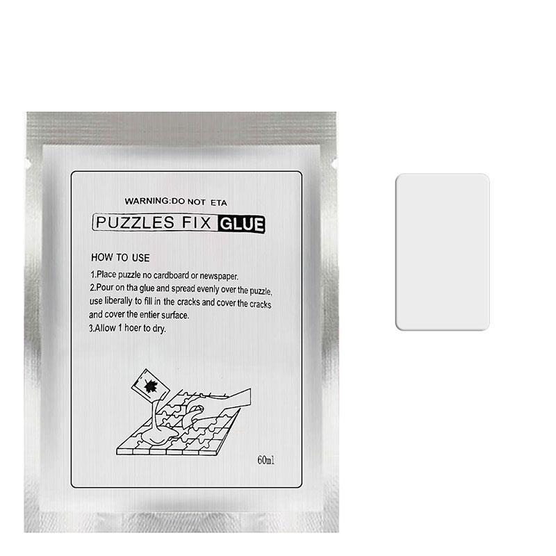 25ml/60ml Puzzle-Kleber mit Schaber Sicherheit transparent geschmacklos Diamant zeichnung DIY hand gefertigte Puzzle-Fix aufhellen Spezial kleber