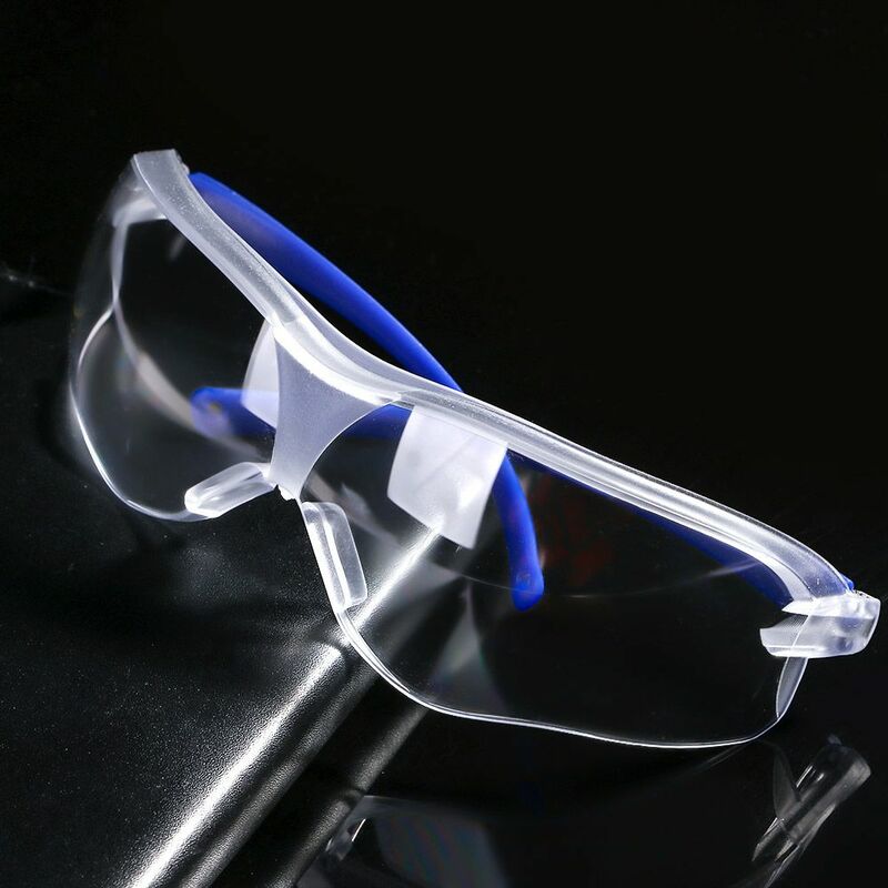 Óculos de proteção ocular para fábrica, Anti-Fog, Anti-Impact, Óculos de proteção ao ar livre