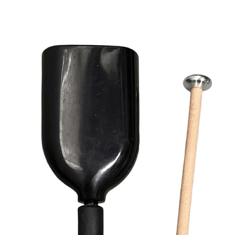 Cowbell with Handle Service Call Bell and Mallet for Events Rhythm Birthdays