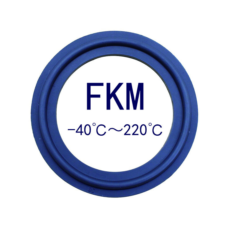 Potrójny zacisk Ferrule uszczelka 2 5 sztuk ISO wysokiej jakości ciśnienia sanitarnych żywności klasy podkładka uszczelniająca dla Homebrew krzemu PTFE FKM EPDM