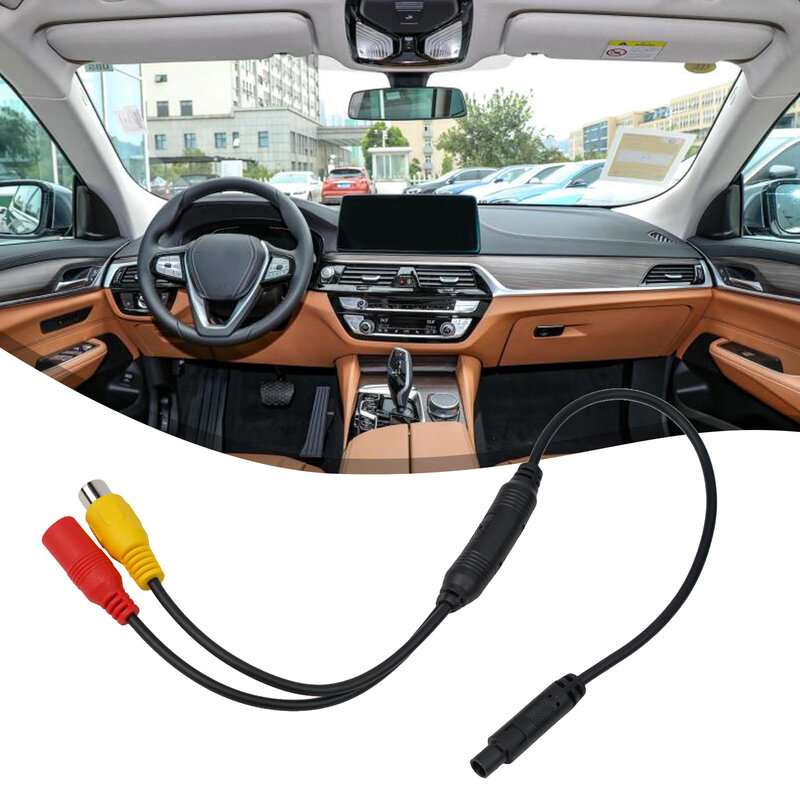 Specifications Rear View Mirror DVR Male Slightly Different Features Anti Corrosion Plastic Camera Signal Harness