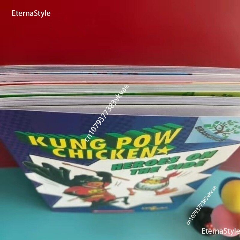 Puntleesversie Van Kung Pao Kip 5 Volumes Kung Pow Kip Xuele Big Tree Series Bridge Book Send Audio