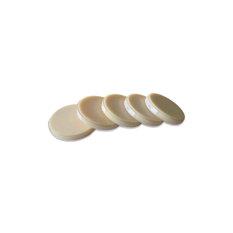 CAMDENT-Dentadura em branco de resina monocamada, coroas e pontes temporárias dentárias, CAD CAM, bloco de PMMA, material do disco, 98mm, 20mm