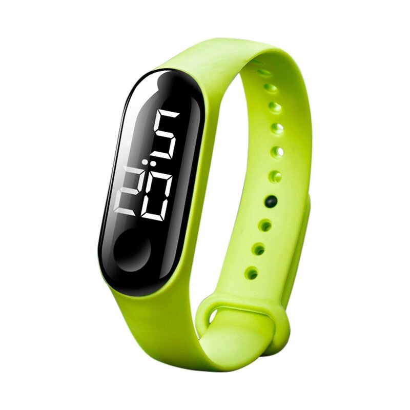 Relojes deportivos electrónicos con Sensor luminoso para hombres y mujeres, relojes de moda, relojes para hombres y mujeres