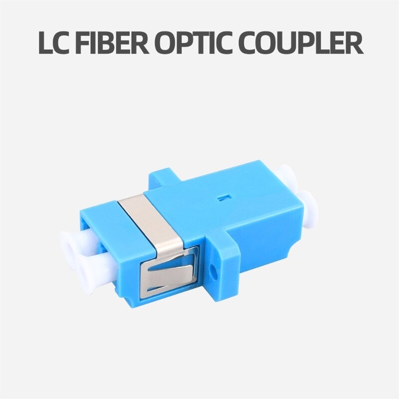 Adaptador acoplador óptico fibra duplex 16FB UPC para conexões confiáveis
