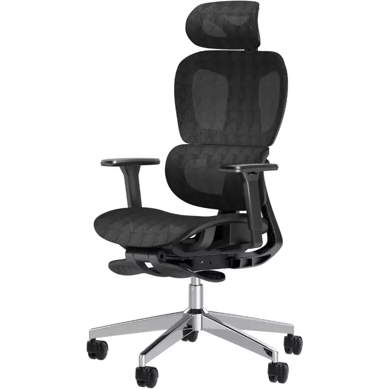 Sedia da ufficio in rete con braccioli regolabili 3D, sedia da Computer Desktop con schienale alto 3D ergonomica, sedia da ufficio con ruote