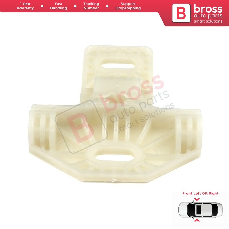 Bross BWR5139 Electrical Power Window Regulator Repair Clips Front Left and Right Doors for DAF CF85/95 :1779727-1779728