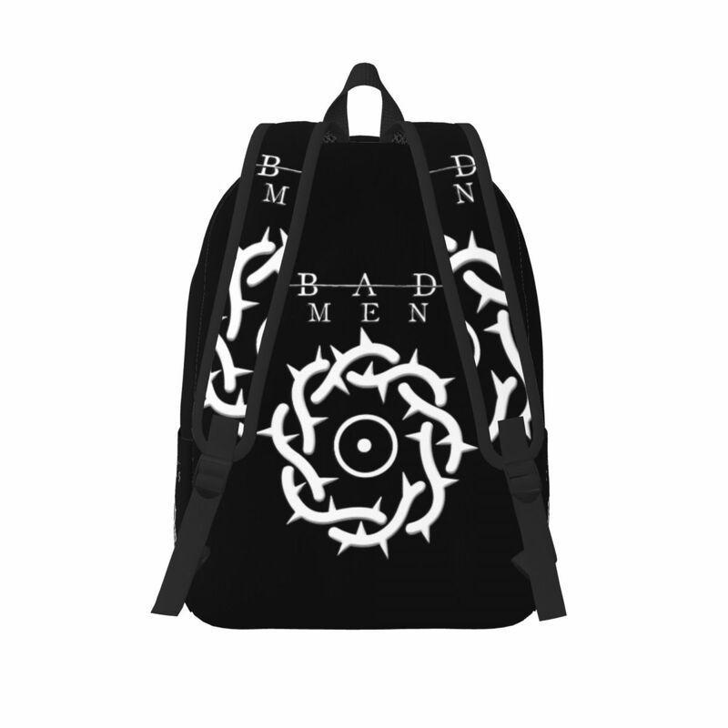 Bad Omens-mochila de Metal para hombre y mujer, morral ligero de trabajo para estudiantes, bolso de hombro para Universidad