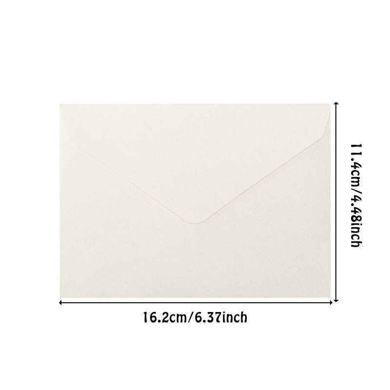 10pcs/lot High-grade Envelope Small Business Supplies 16.2x11.4cm 120g Paper Invitations Postcards Letters Wedding Stationery