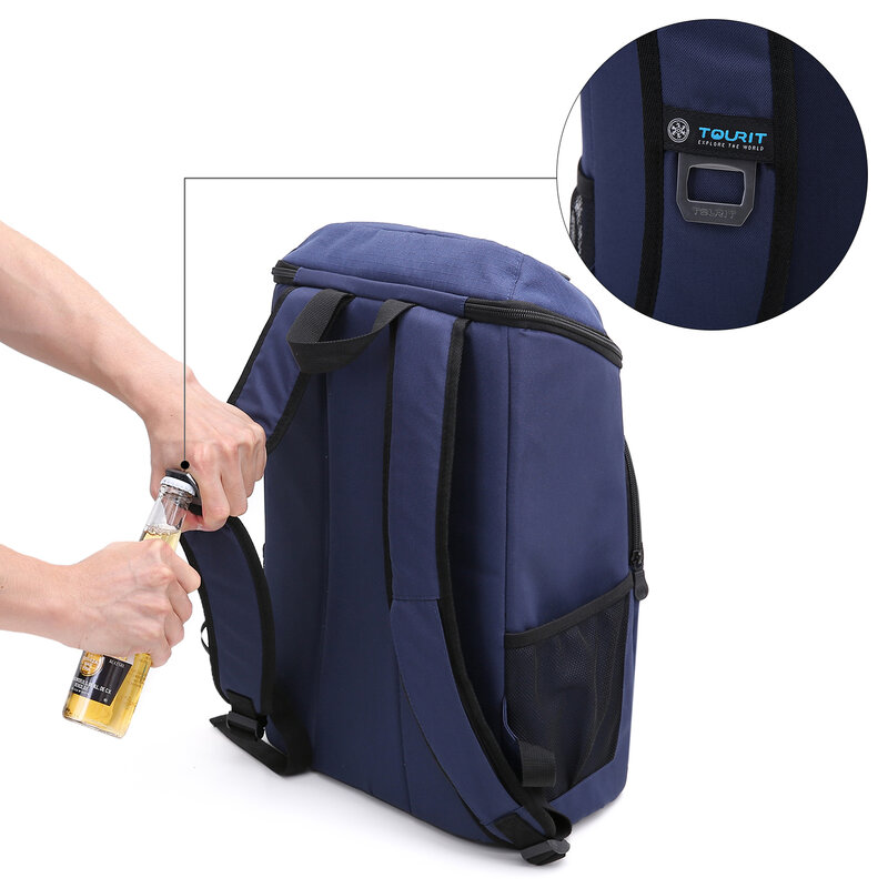 30-литровый терморюкзак, сумка-холодильник для пива TOURIT, водонепроницаемая изолированная сумка, дорожная пляжная Герметичная сумка для хранения пищи и ланча