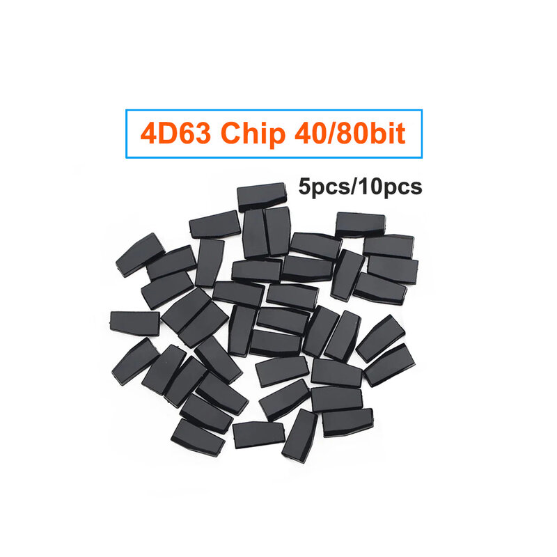 5 10pcs Aftermarket 4D63 Chip 40/80bit ID63 ID83 TP33 Blank Ceramic Transponder Chip for Ford for Mazda for Lincoln Car Key