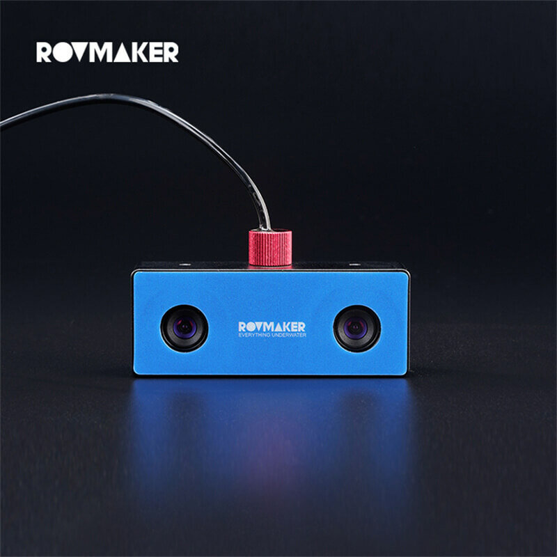 Rovmaker 수중 쌍안경 카메라, 1.3 만 HD 픽셀 USB 드라이브 300 미터, 왜곡 없는 저조도 방수